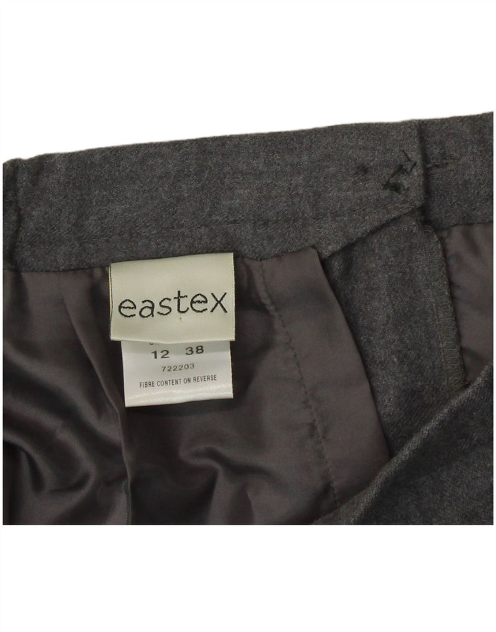 Eastex Womens Pencil Skirt UK 12 Medium W30  Grey Wool