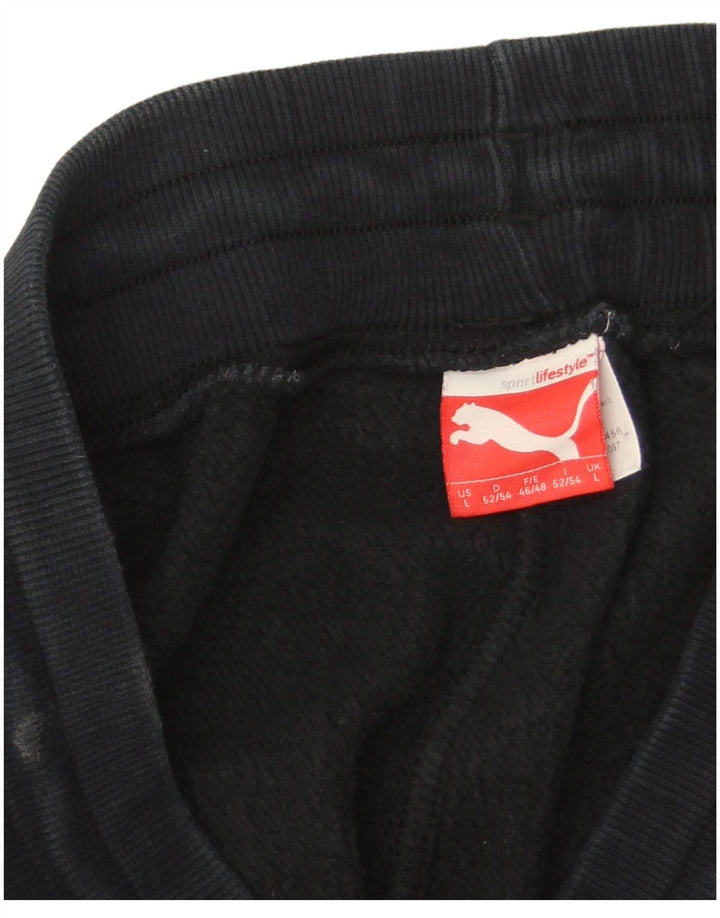 Puma Mens Tracksuit Trousers Joggers Large  Navy Blue