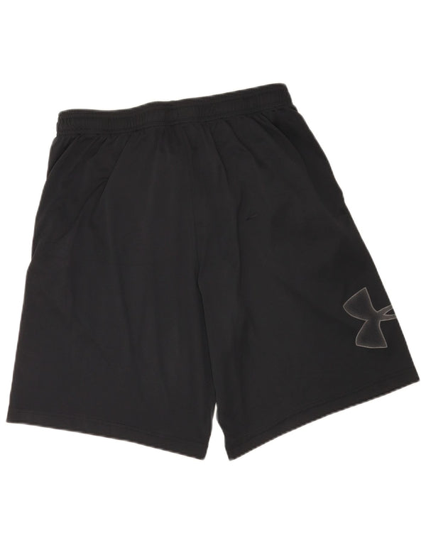 Under Armour Mens Heat Gear Graphic Sport Shorts Large Black