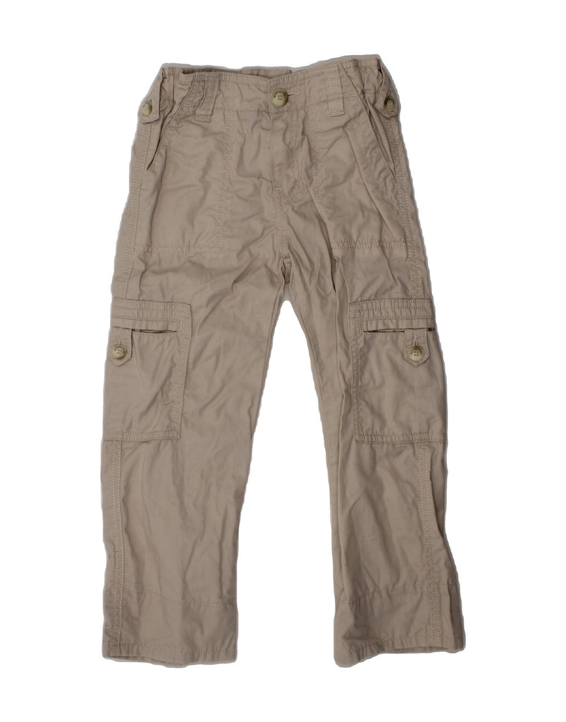 BURBERRY Boys Straight Cargo Trousers 2-3 Years W20 L16 Grey Cotton Vintage Burberry and Second-Hand Burberry from Messina Hembry 