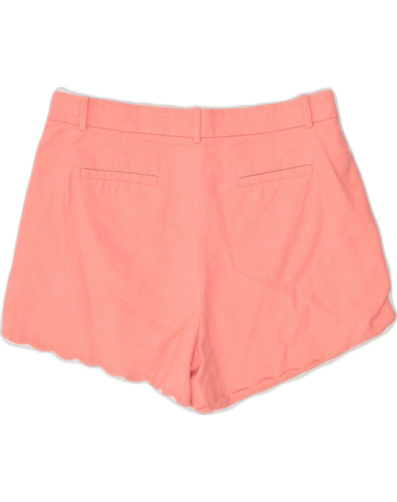 J. CREW Womens Chino Shorts US 10 Large W34  Pink Cotton | Vintage J. Crew | Thrift | Second-Hand J. Crew | Used Clothing | Messina Hembry 