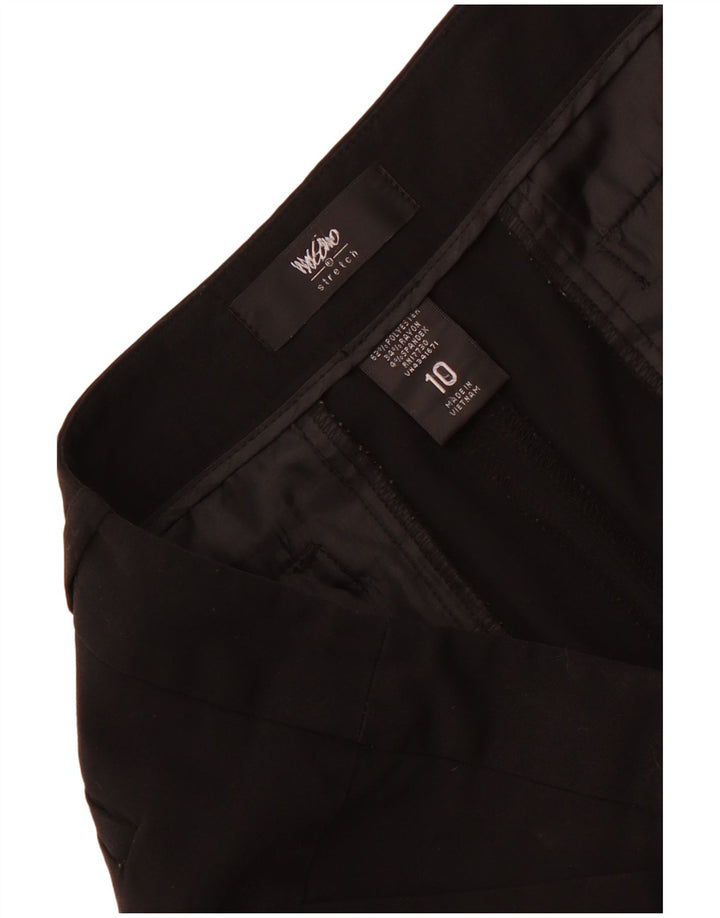 Mossimo Womens Bootcut Casual Trousers US 10 Large W34 L32 Black Polyester