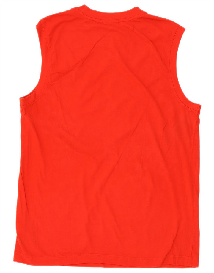 PUMA Mens Graphic Vest Top Large Red Cotton