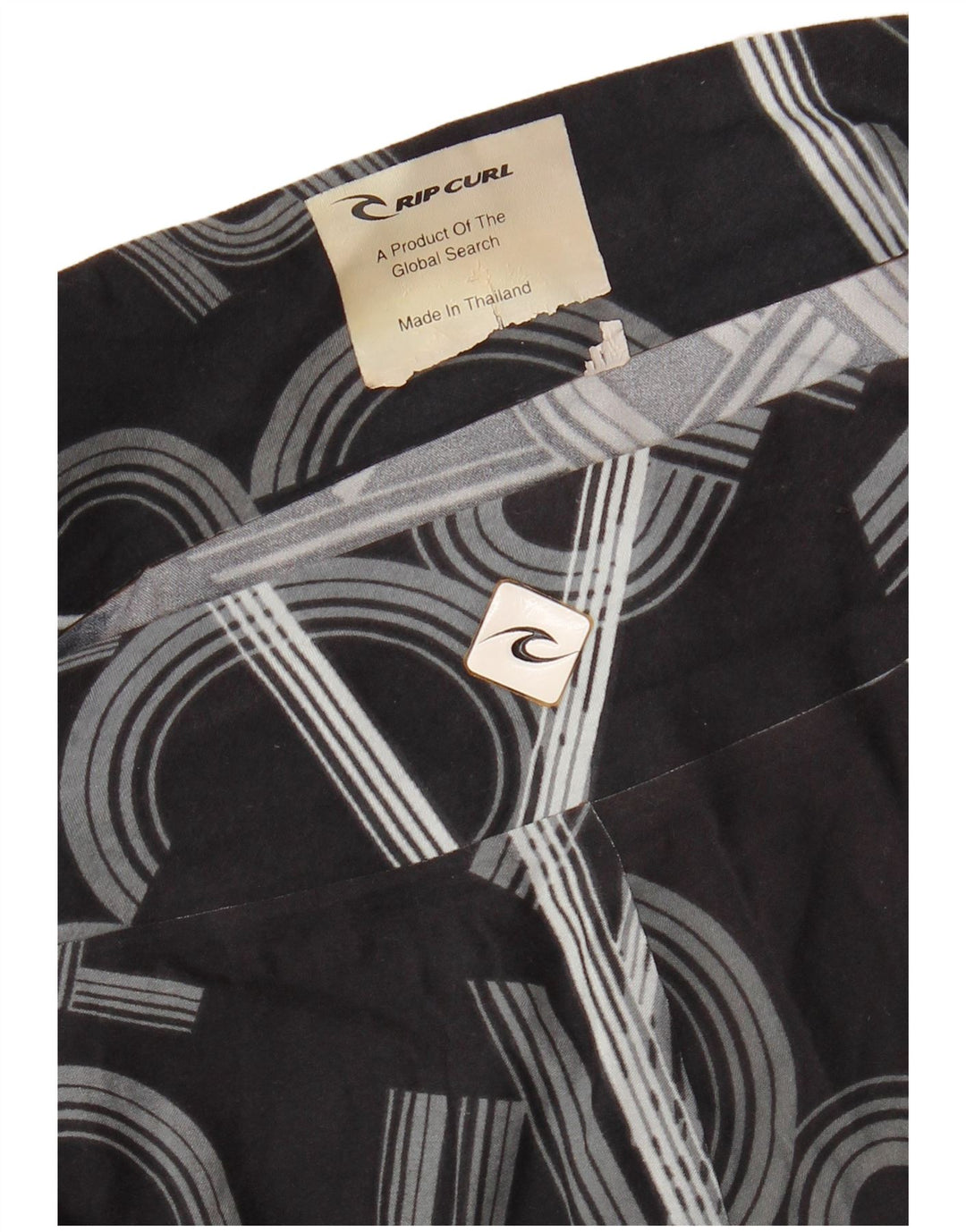 RIP CURL Mens Graphic Swimming Shorts Large  Black