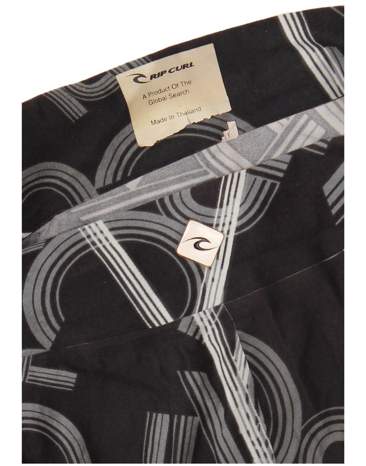 RIP CURL Mens Graphic Swimming Shorts Large  Black