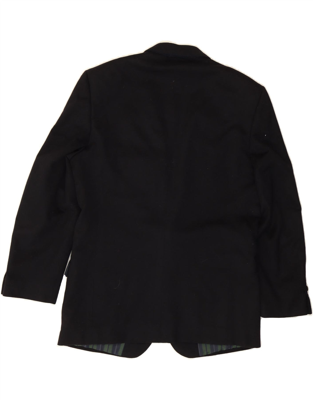 MARCO AZZALI Mens 2 Button Blazer Jacket IT 52 XL Black Wool Vintage Marco Azzali and Second-Hand Marco Azzali from Messina Hembry 