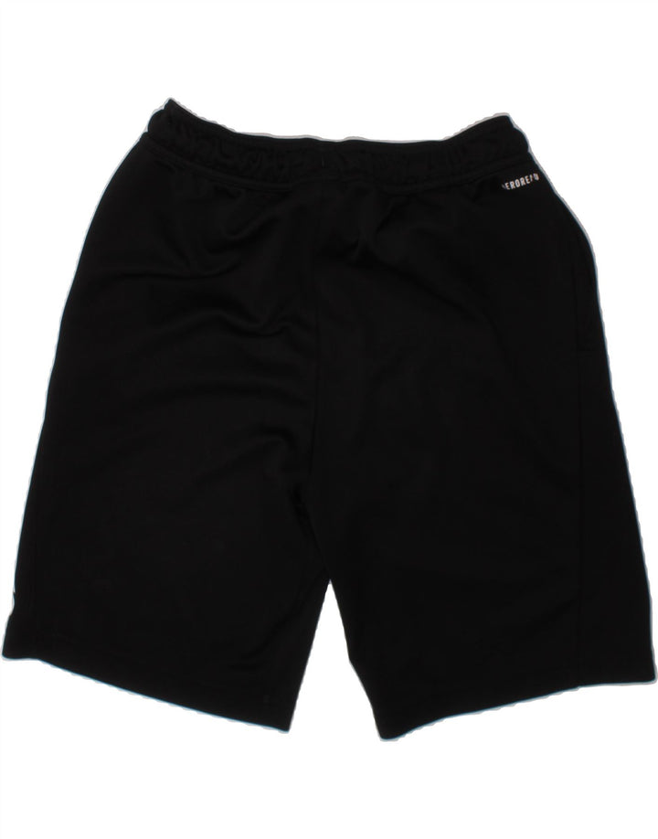 ADIDAS Boys Graphic Sport Shorts 13-14 Years  Black Polyester Vintage Adidas and Second-Hand Adidas from Messina Hembry 
