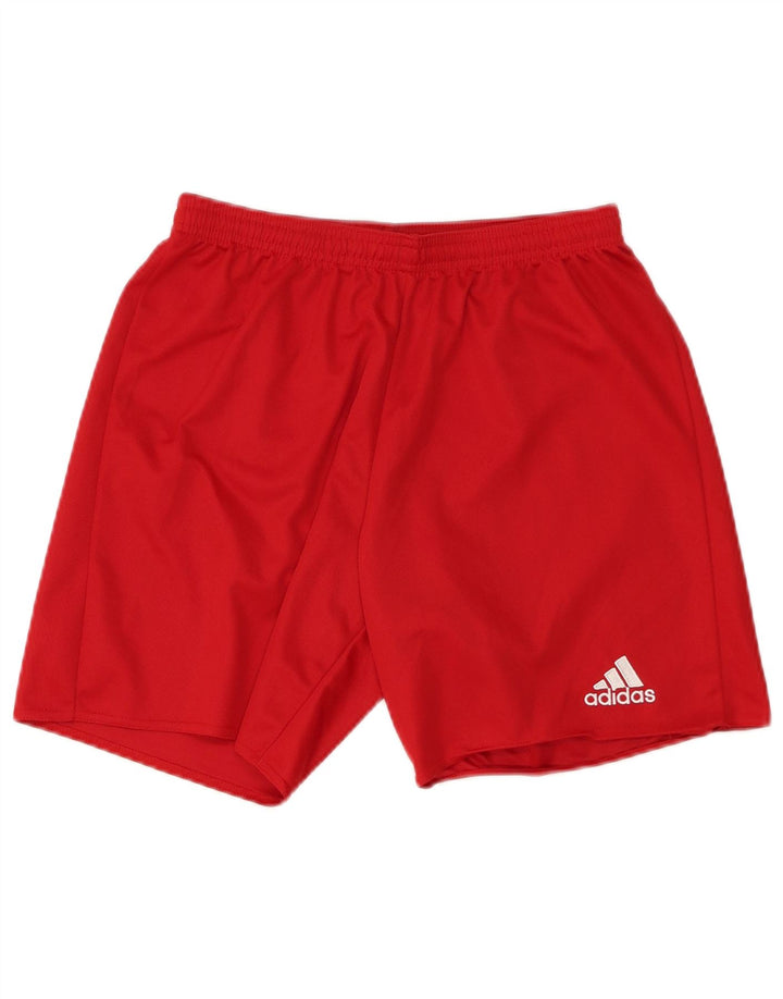ADIDAS Mens Aeroready Sport Shorts Medium Red Polyester