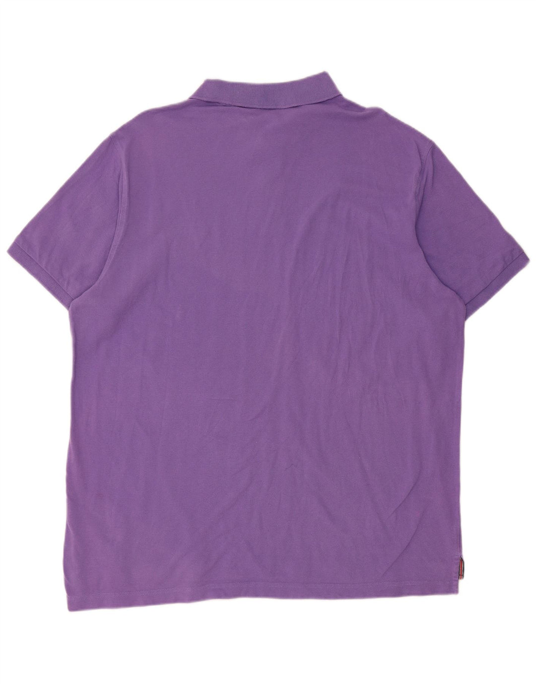 IZOD Mens Polo Shirt 2XL Purple Cotton