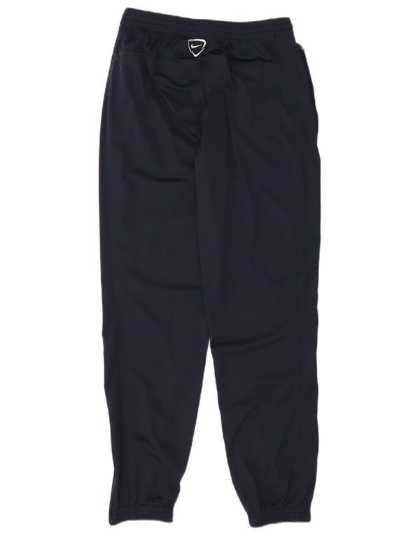 Nike Mens Dri Fit Graphic Tracksuit Trousers Joggers Medium Navy Blue