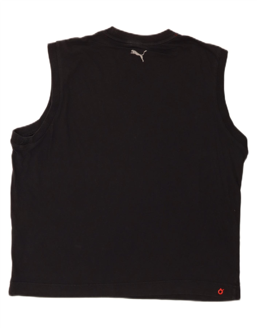 PUMA Mens Graphic Vest Top XL Black