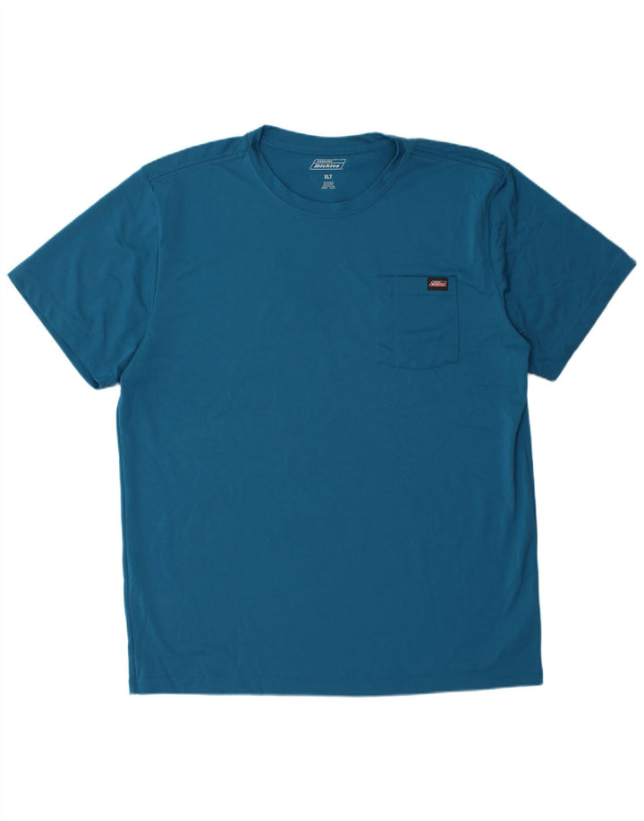 DICKIES Mens T-Shirt Top XL Blue Polyester
