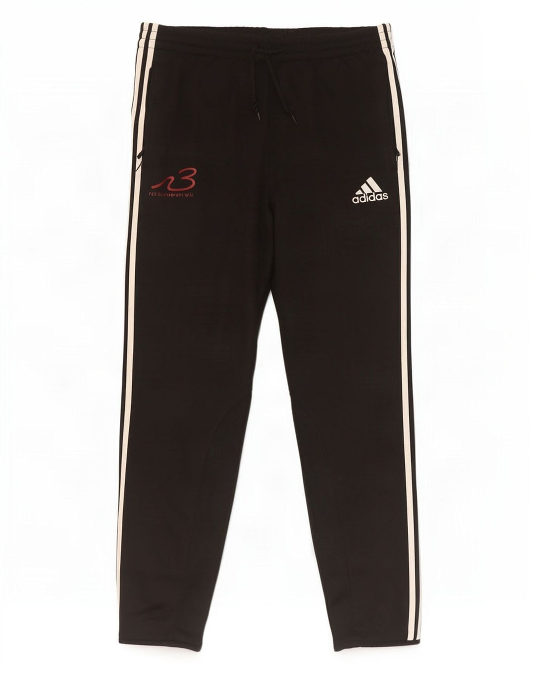 Adidas Mens Climacool Graphic Tracksuit Trousers Large Black Polyester