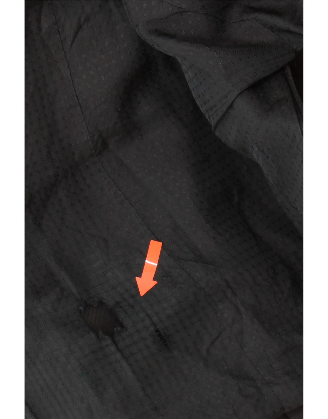 REFRIGIWEAR Mens Windbreaker Jacket IT 48 Medium Black Nylon Vintage Refrigiwear and Second-Hand Refrigiwear from Messina Hembry 