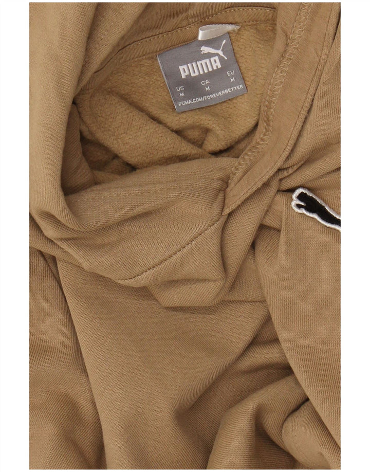 PUMA Mens Hoodie Jumper Medium Beige