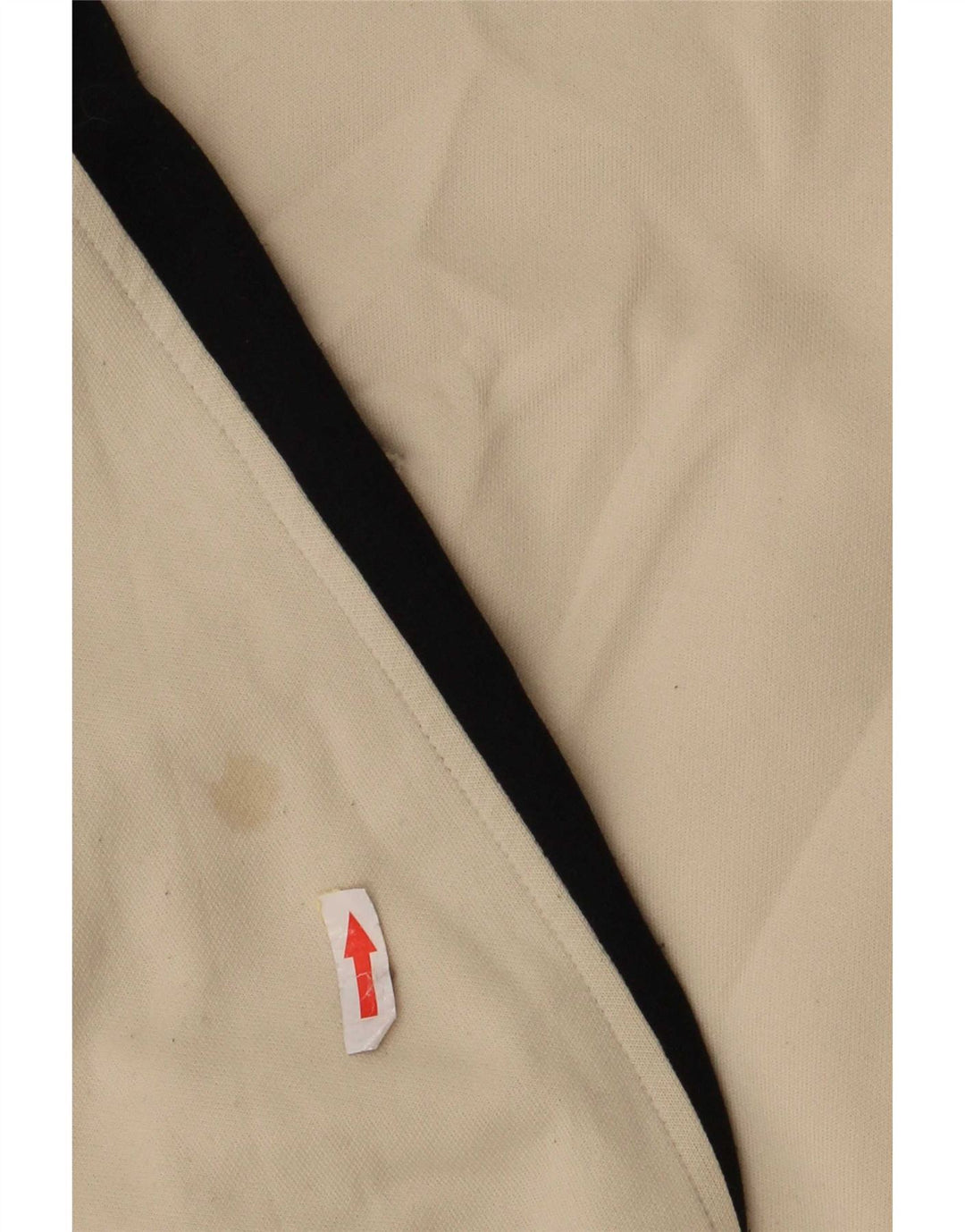 Puma Mens Tracksuit Top Jacket Large Beige Colourblock Polyester