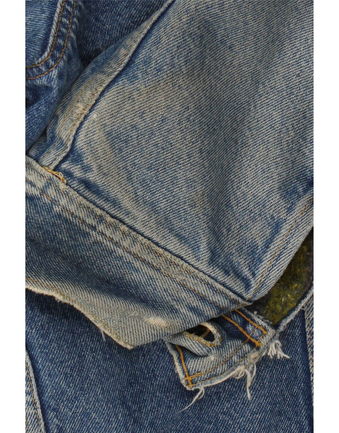 Lee Mens Denim Jacket UK 40 Large Blue