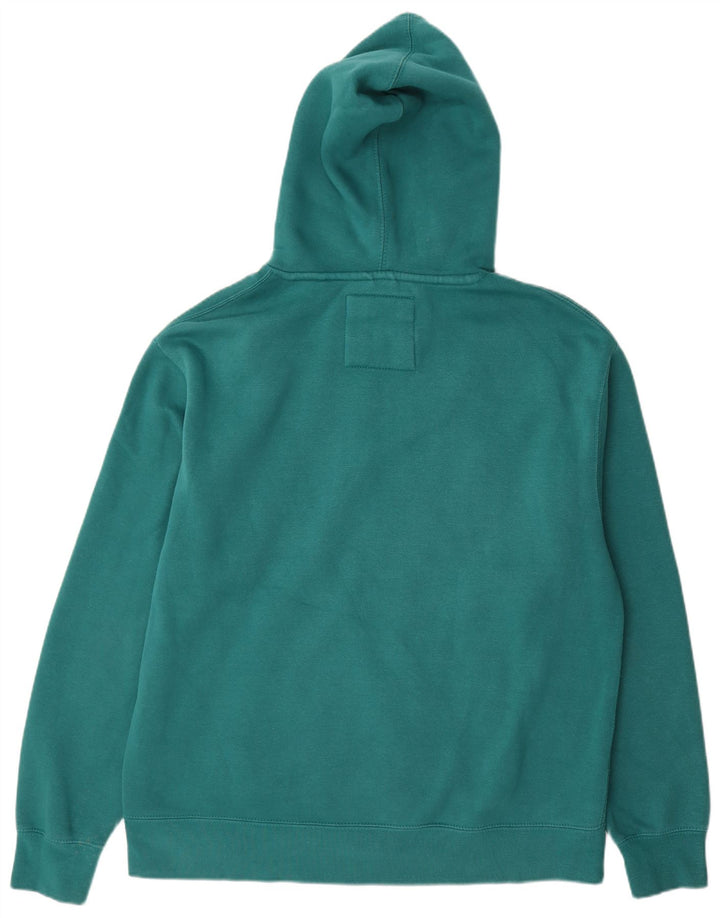 Pull & Bear Mens Comfort Fit Hoodie Jumper XL Green