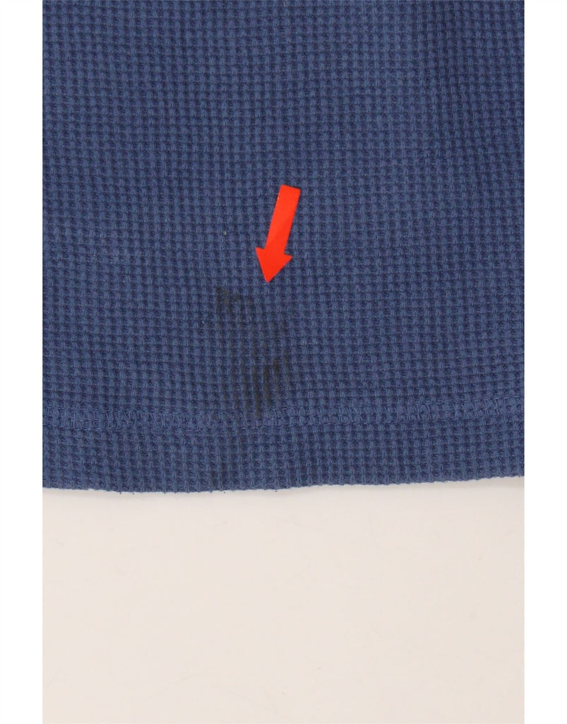 IZOD Mens Top Long Sleeve Large Blue Cotton Vintage Izod and Second-Hand Izod from Messina Hembry 