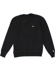 TOMMY HILFIGER Mens Sweatshirt Jumper Small Black Cotton