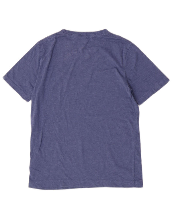 Hurley Boys Graphic T-Shirt Top 12-13 Years Large Blue Cotton