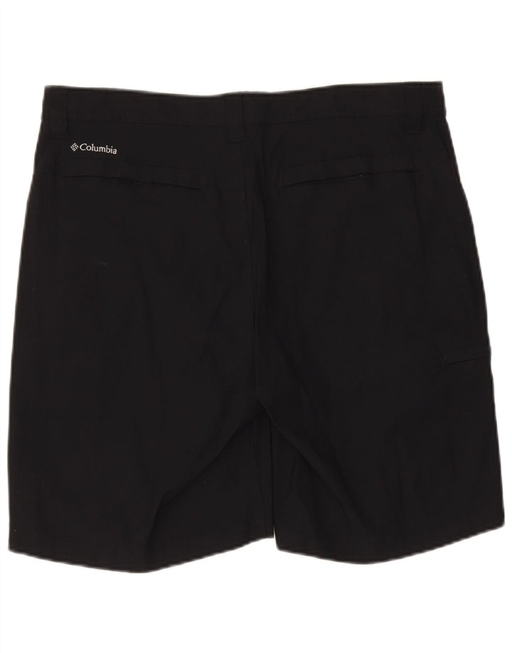 Columbia Mens Omni-Shield Cargo Shorts W36 Large Black Nylon
