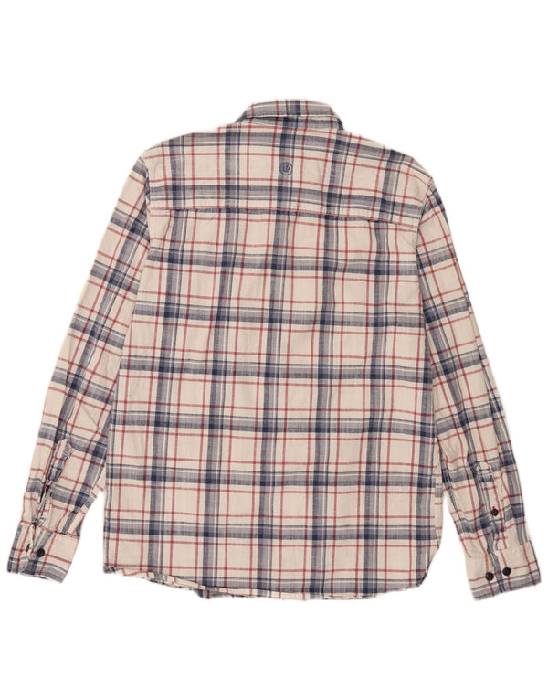 Fat Face Mens Checked  Shirt Small Blue Check Cotton