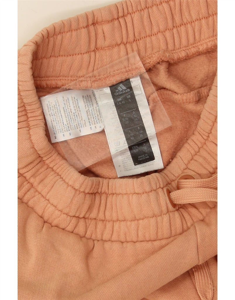 ADIDAS Womens Tracksuit Trousers Joggers UK 8/10 Small  Orange Cotton Vintage Adidas and Second-Hand Adidas from Messina Hembry 