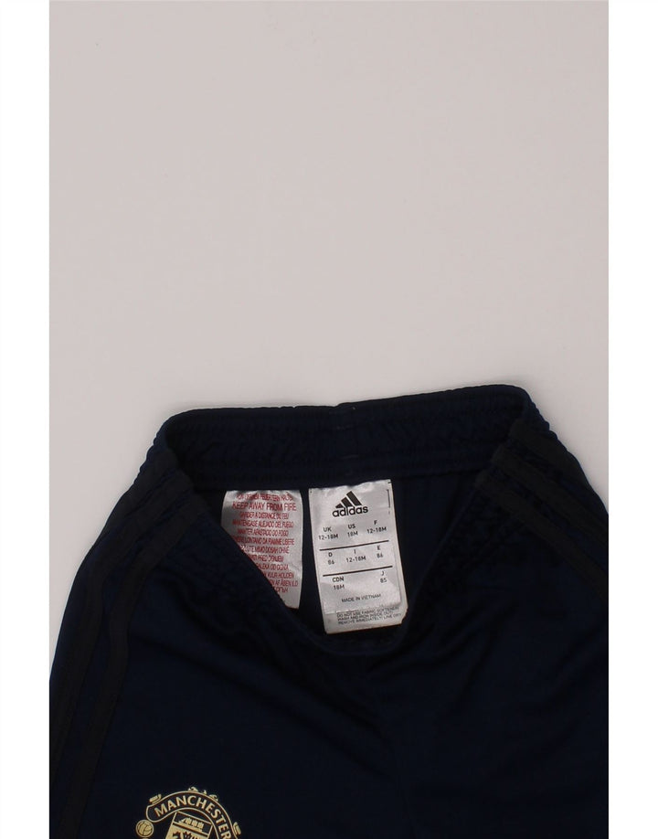 ADIDAS Baby Boys Manchester United Sport Shorts 12-18 Months  Navy Blue