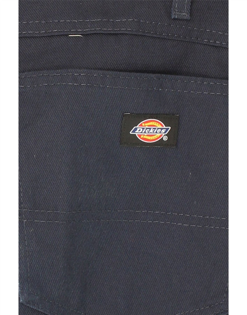 DICKIES Mens Straight Casual Trousers W48 L38 Navy Blue Polyester Vintage Dickies and Second-Hand Dickies from Messina Hembry 