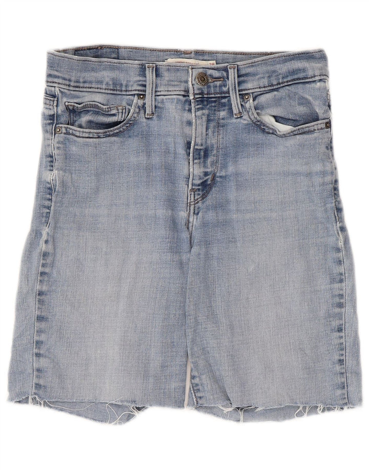 Levi's Womens Denim Shorts  W28 Medium Blue Cotton
