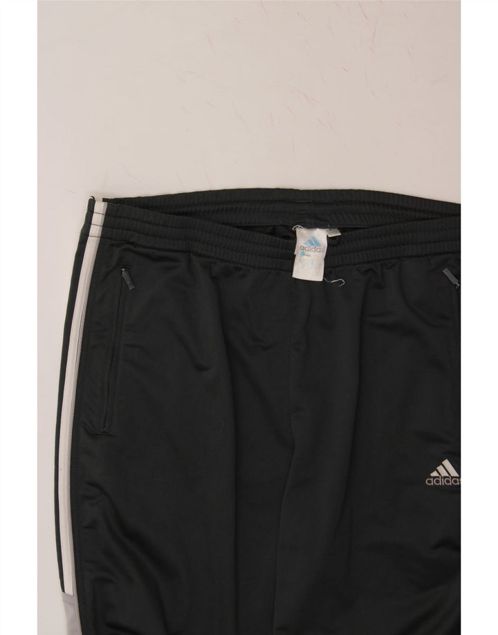 ADIDAS Mens Tracksuit Trousers UK 40/42 Medium Grey Polyester Vintage Adidas and Second-Hand Adidas from Messina Hembry 