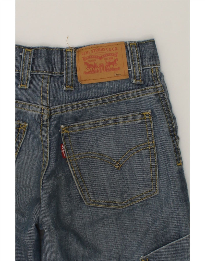 LEVI'S Boys Denim Shorts 6-7 Years W22  Blue Cotton | Vintage Levi's | Thrift | Second-Hand Levi's | Used Clothing | Messina Hembry 