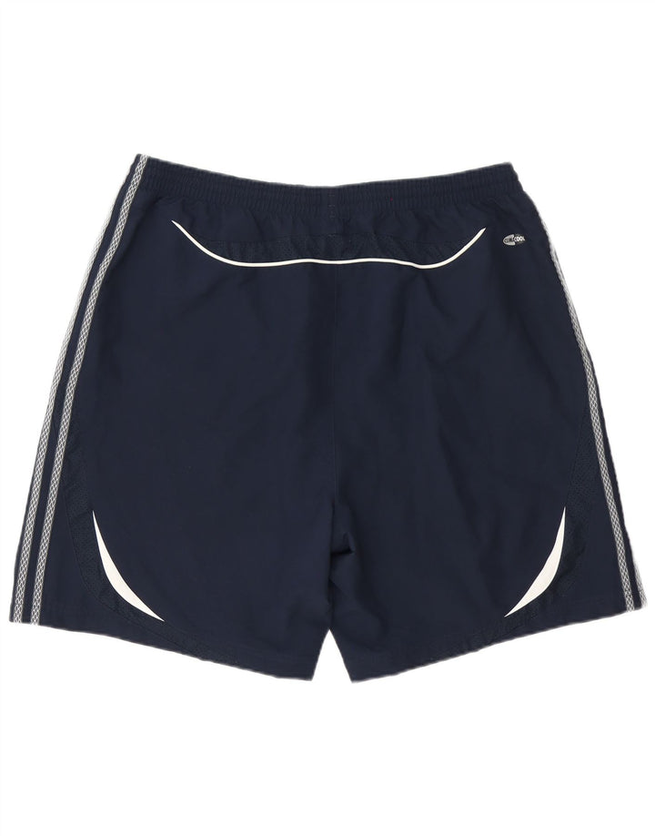 Adidas Mens Climacool Sport Shorts XL Navy Blue Colourblock Polyester