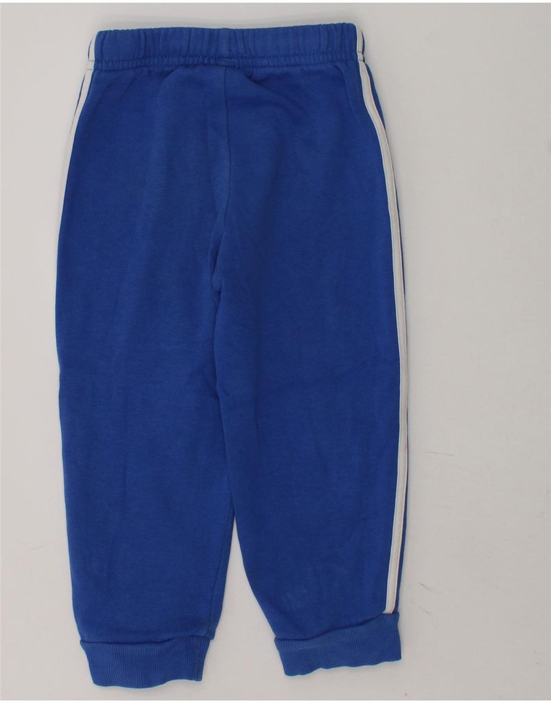 ADIDAS Baby Boys Joggers Tracksuit Trousers 18-24 Months Navy Blue Cotton | Vintage Adidas | Thrift | Second-Hand Adidas | Used Clothing | Messina Hembry 
