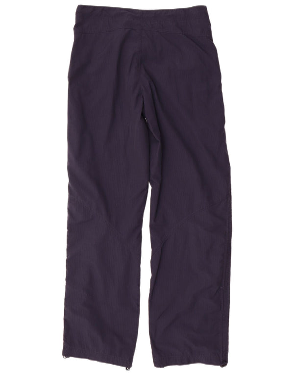 Adidas Mens Straight Waterproof Trousers W28 L32 Navy Blue Check Polyamide