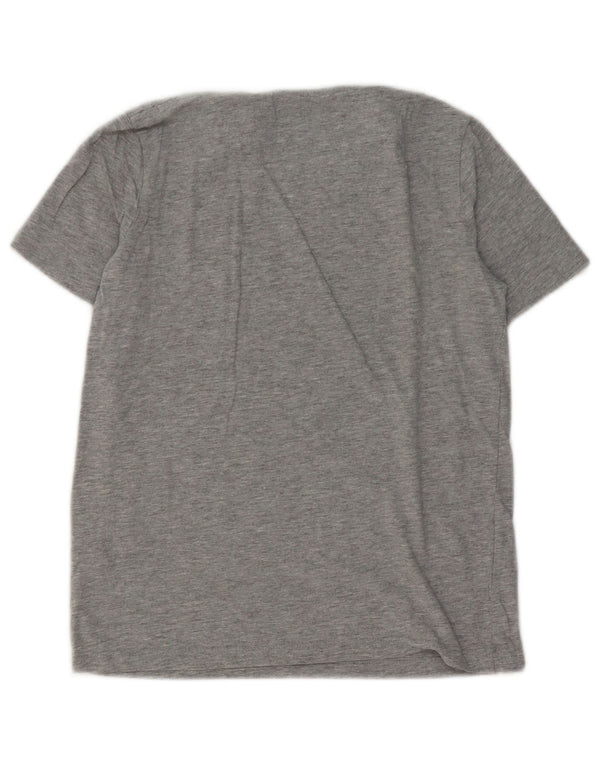 Lyle & Scott Boys T-Shirt Top 10-11 Years Grey Flecked Cotton