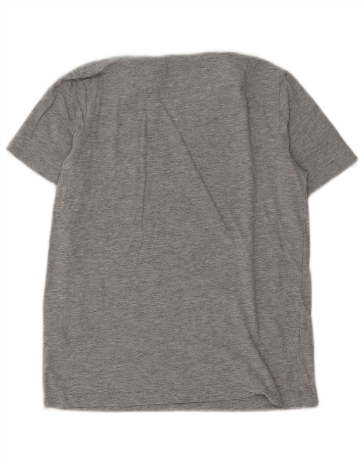 Lyle & Scott Boys T-Shirt Top 10-11 Years Grey Flecked Cotton