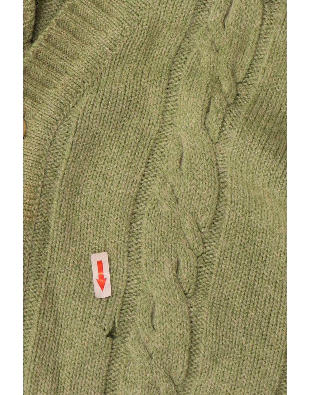 Malagrida Mens Cardigan Sweater Medium Green