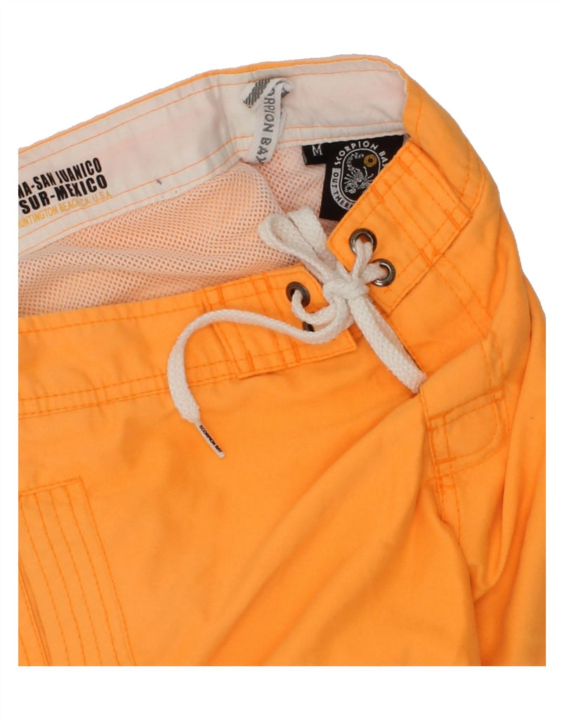 SCORPION BAY Boys Graphic Swimming Shorts 11-12 Years Medium Yellow | Vintage Scorpion Bay | Thrift | Second-Hand Scorpion Bay | Used Clothing | Messina Hembry 