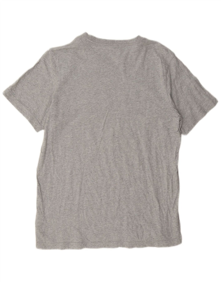 Adidas Mens Graphic T-Shirt Top Large Grey Cotton
