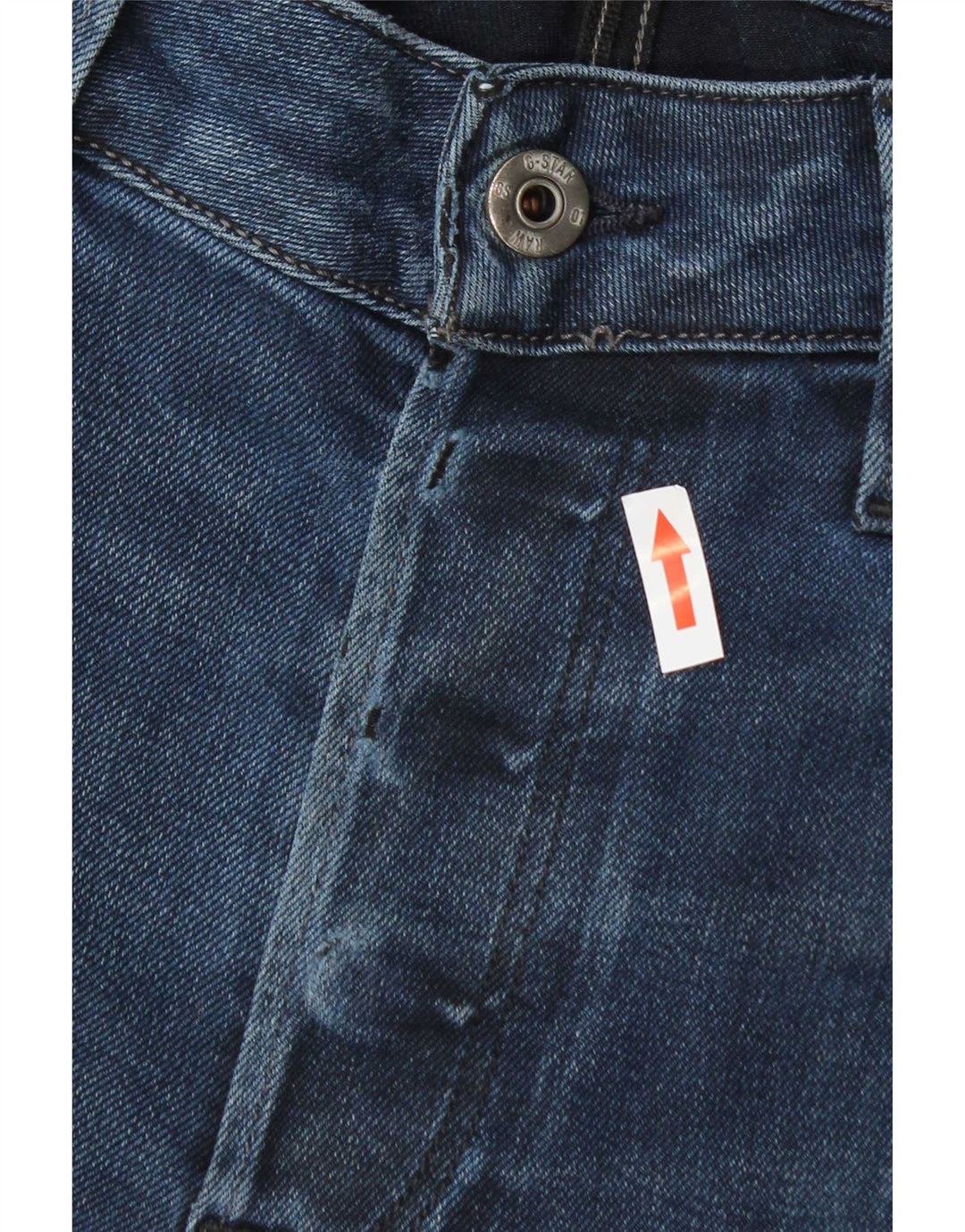 G-Star Raw Mens 3301 Slim Jeans W32 L34 Blue Cotton
