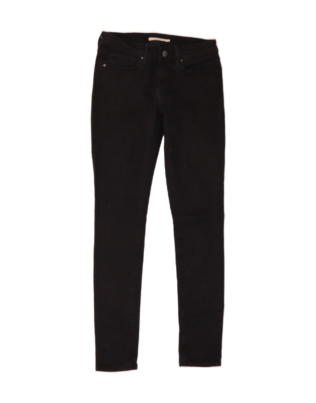 LEVI'S Womens Skinny Jeans W27 L32 Black Cotton Vintage Levi's and Second-Hand Levi's from Messina Hembry 
