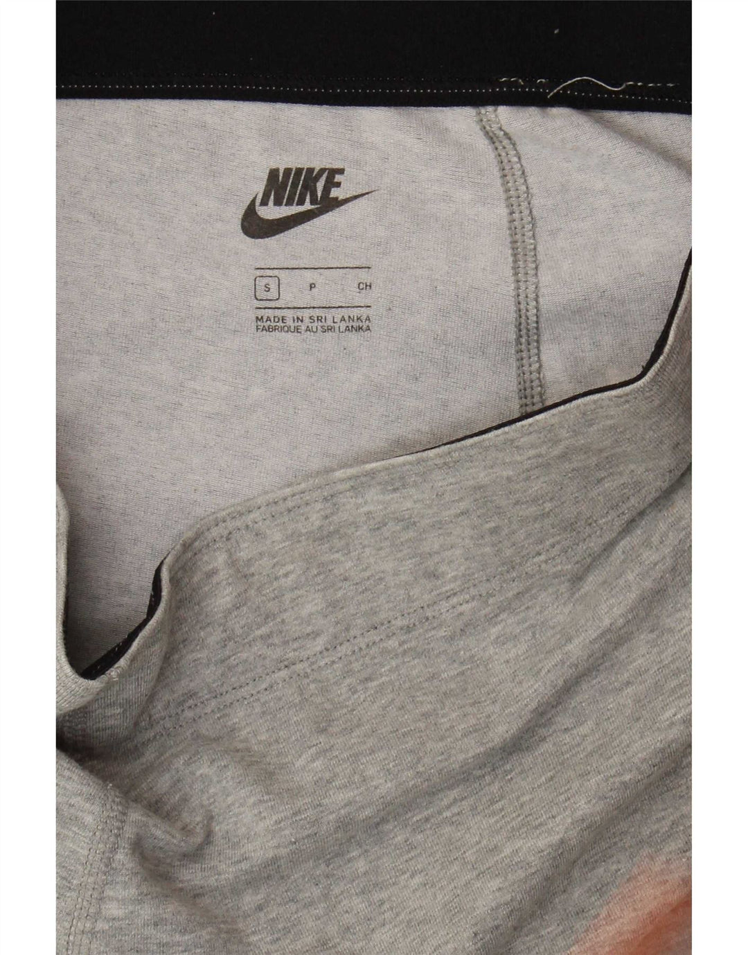 Nike Womens Graphic Leggings UK 8 Small  Grey