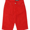 JECKERSON Womens Bermuda Shorts W27 Small Red Cotton | Vintage Jeckerson | Thrift | Second-Hand Jeckerson | Used Clothing | Messina Hembry 