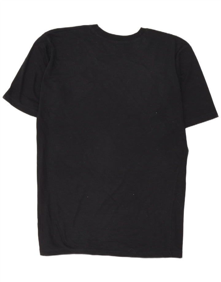 ASICS Mens Graphic T-Shirt Top XL Black Cotton