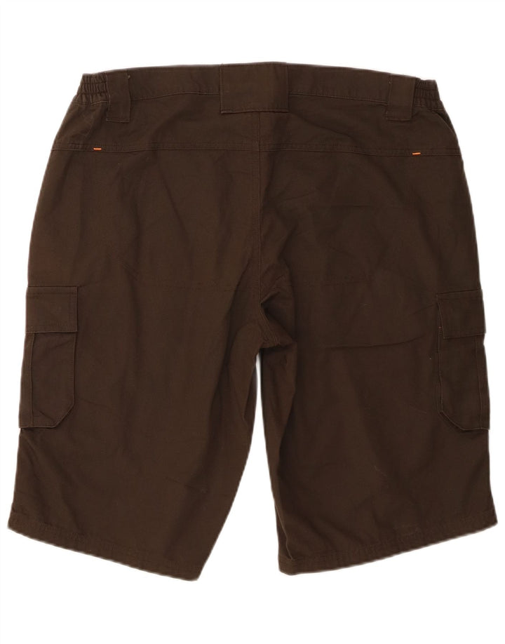 Decathlon Mens Cargo Shorts XL W38  Brown Polyester