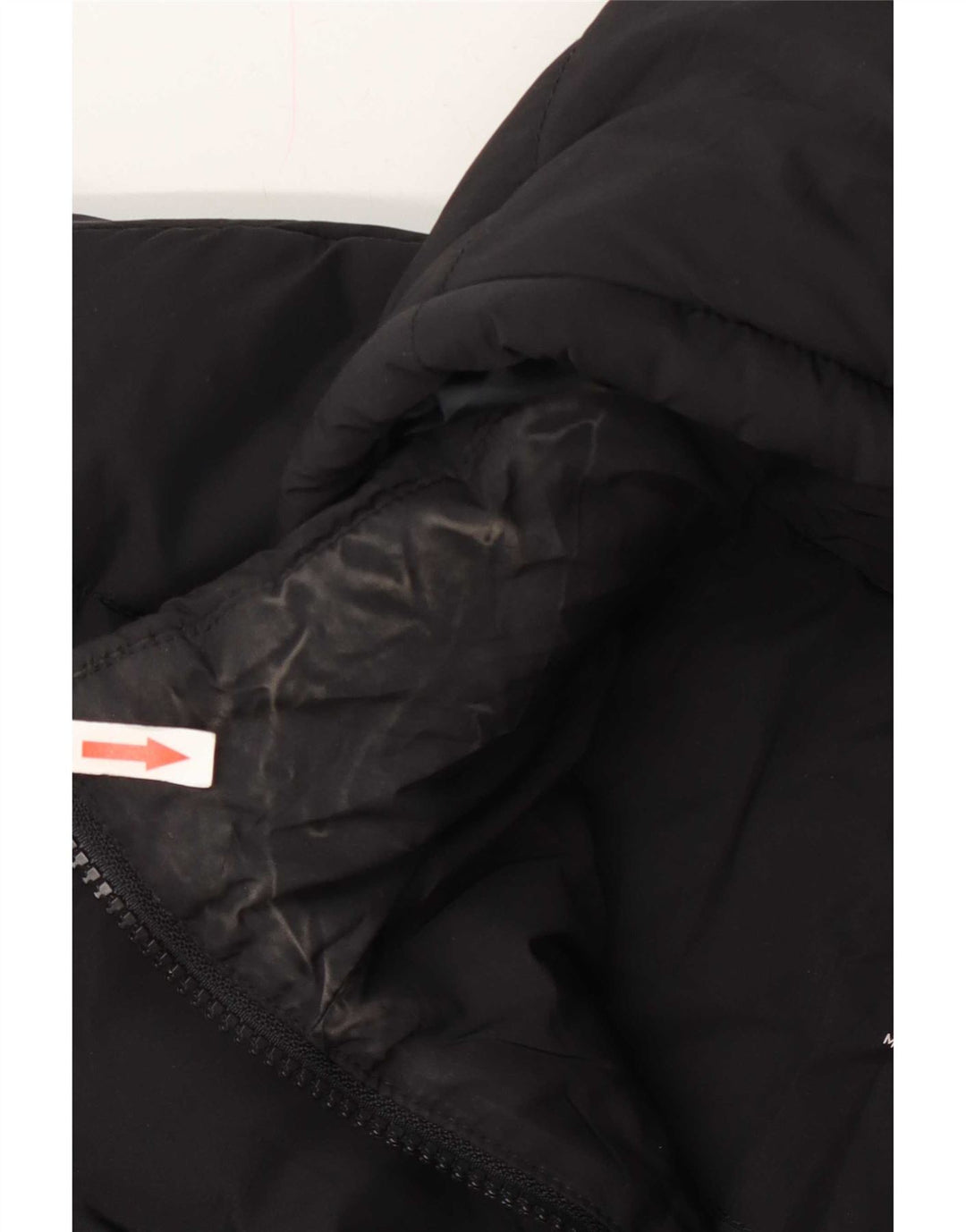 Marks & Spencer Womens Hooded Padded Jacket UK 22 3XL Black Polyester