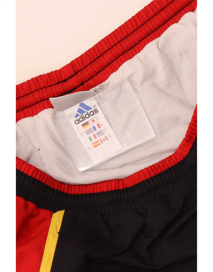 Adidas Mens Sport Shorts Large  Black Colourblock Polyester