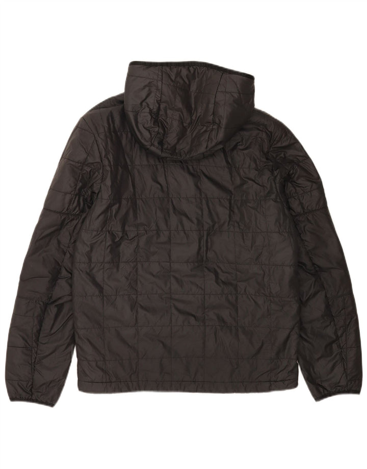 Nike Mens Hooded Windbreaker Jacket UK 36 Small Black